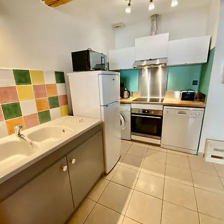60m2 Clim Parking 3km Piscine Bbq Apartment Serignan
